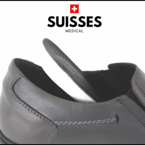 Genève en cuir gris /جنيف في جلد رمادي – Image 3