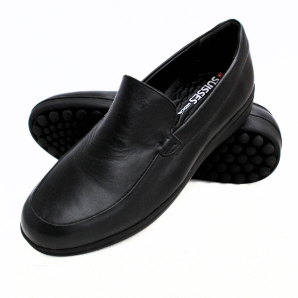 Classico Noir Mocassins Medicales Classico Noir Mocassins Medicales