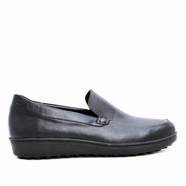 Classico Noir Mocassins Medicales