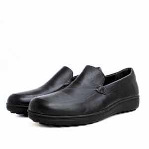 Classico Noir Mocassins Medicales