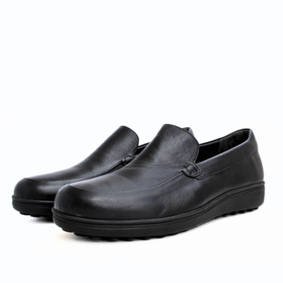 Classico Noir Mocassins Medicales