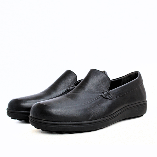 Classico Noir Mocassins Medicales