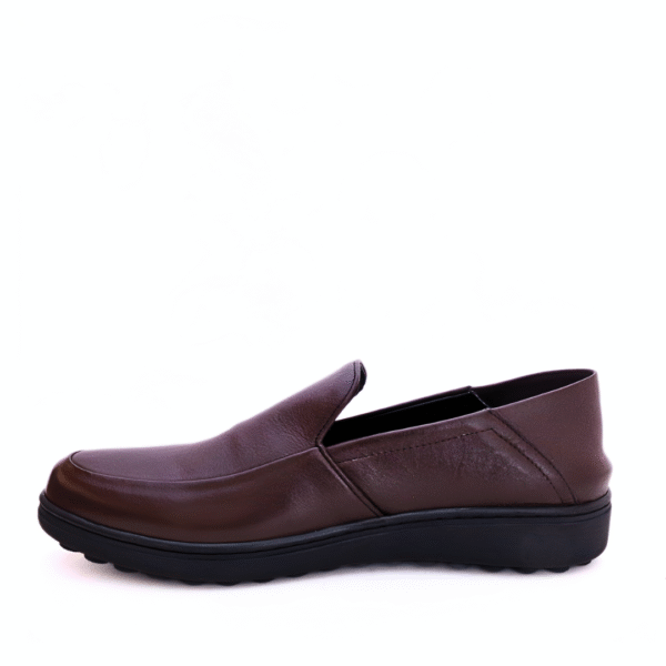 Marron Lugano Mocassins Medicales