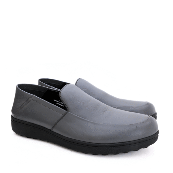 gris Lugano Mocassins Medicales