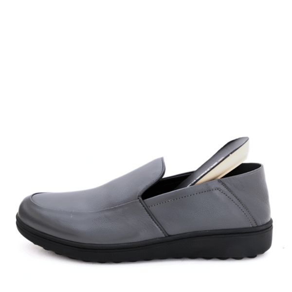 gris Lugano Mocassins Medicales