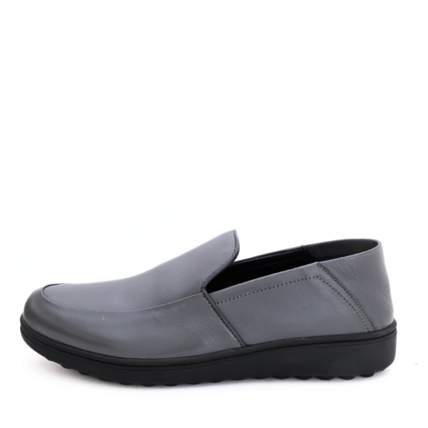 gris Lugano Mocassins Medicales