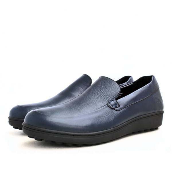 Classico Bleu Mocassins Medicales
