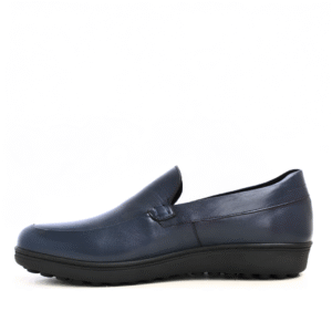 Classico Bleu Mocassins Medicales