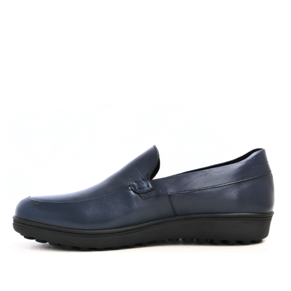 Classico Bleu Mocassins Medicales