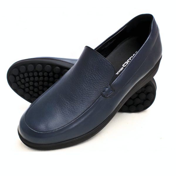 Classico Bleu Mocassins Medicales Classico Bleu Mocassins Medicales