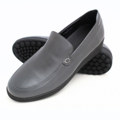 Classico Gris Mocassins Medicales