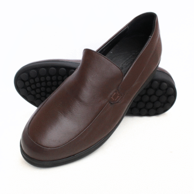 Classico Marron Mocassins Medicales