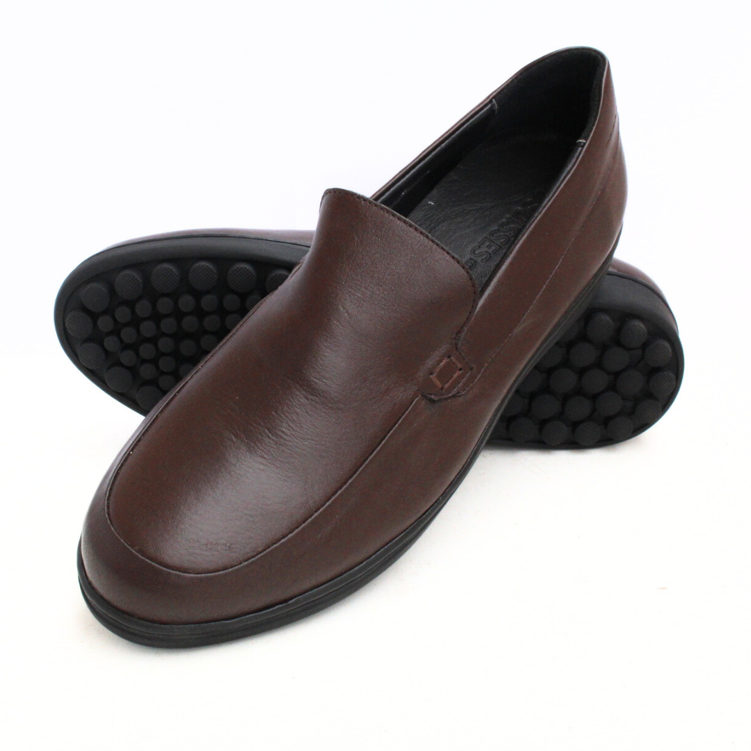 Classico Marron Mocassins Medicales