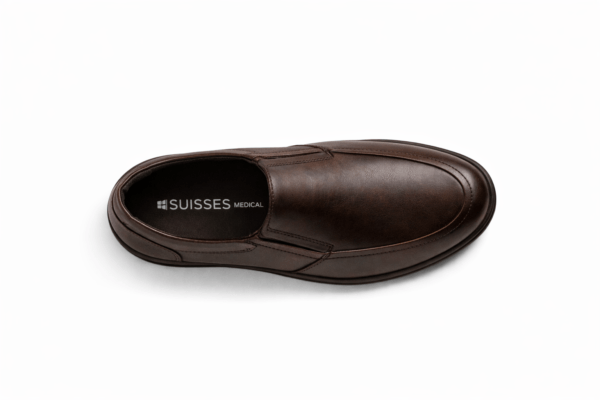 Marron Geneva Suisses Medical Maroc Chaussures Medicales