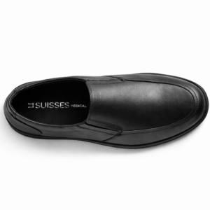 Geneva Noir Suisses Medical Maroc Chaussures Medicales