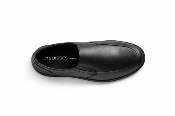 Geneva Noir Suisses Medical Maroc Chaussures Medicales