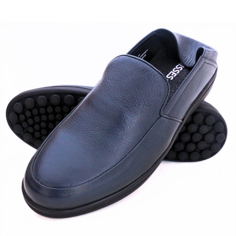 Lugano Bleu Suisses Medical Maroc Mocassins Medicales