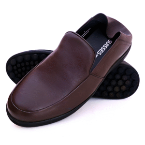 Marron Lugano Mocassins Medicales